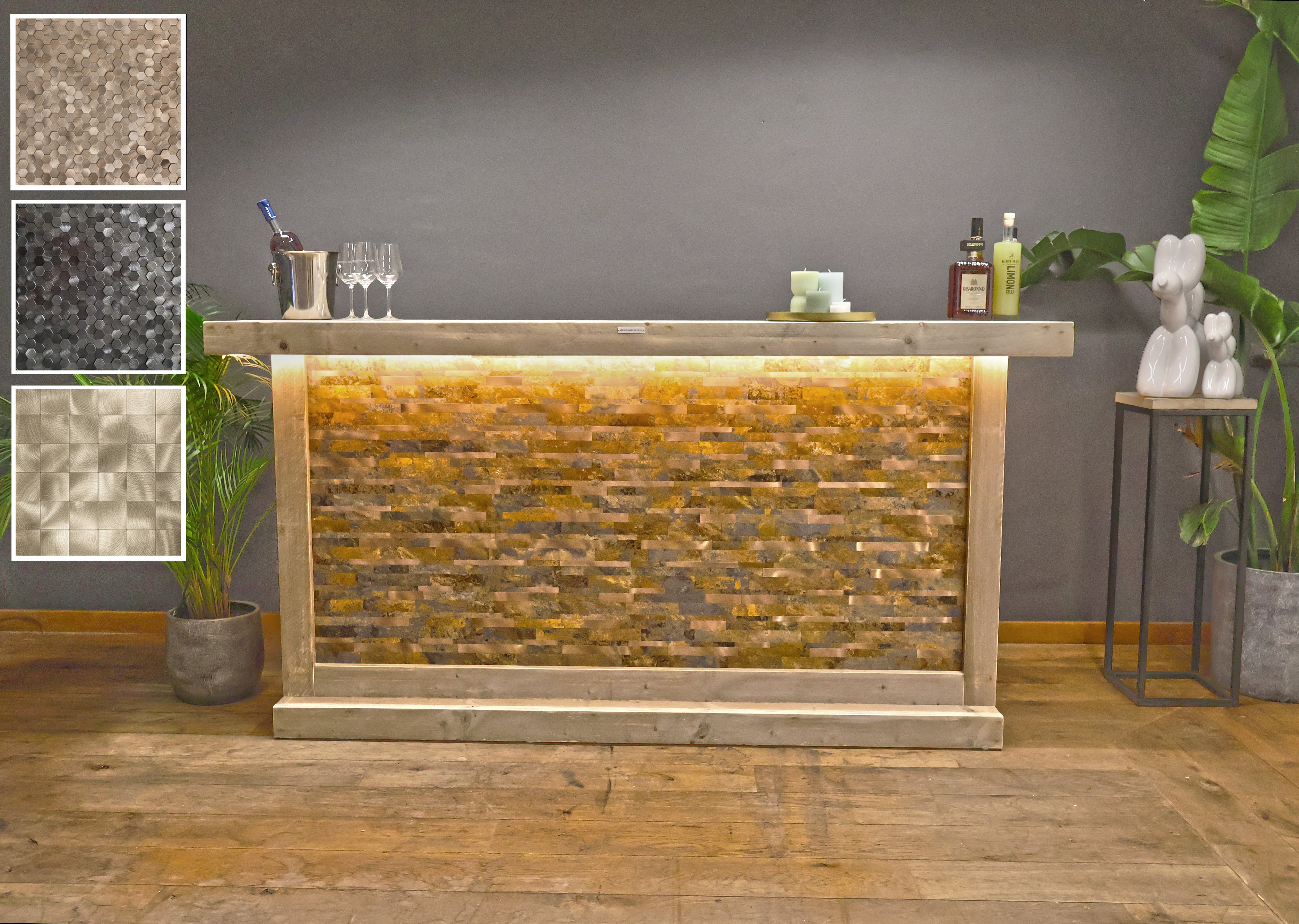 Bar met mozaïek