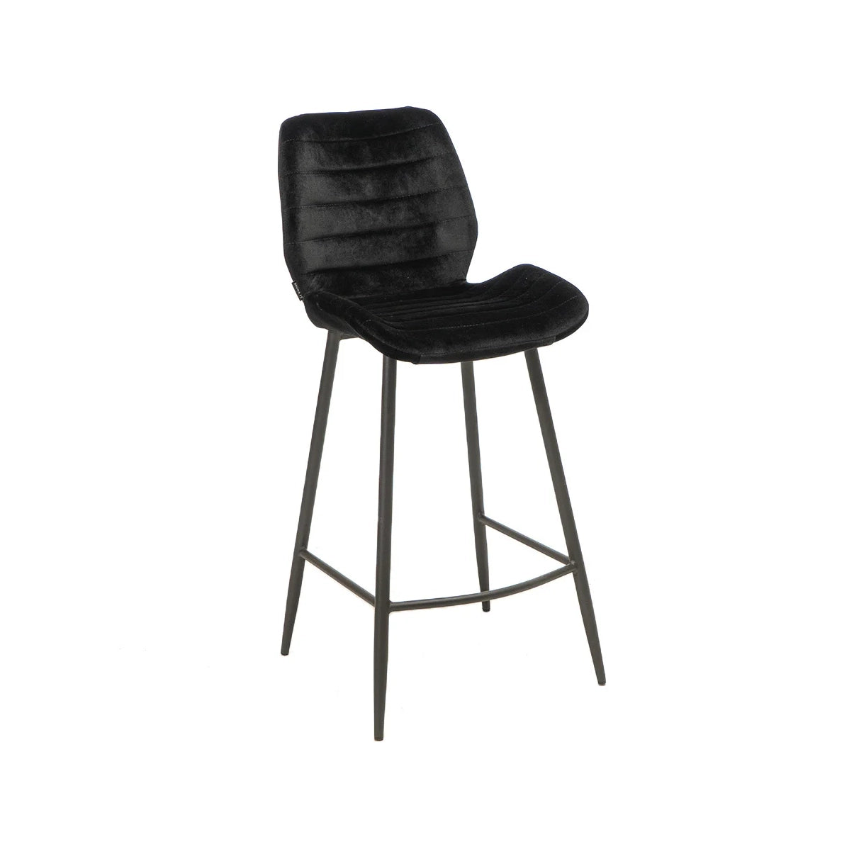 Barkruk Oland - Black Velvet