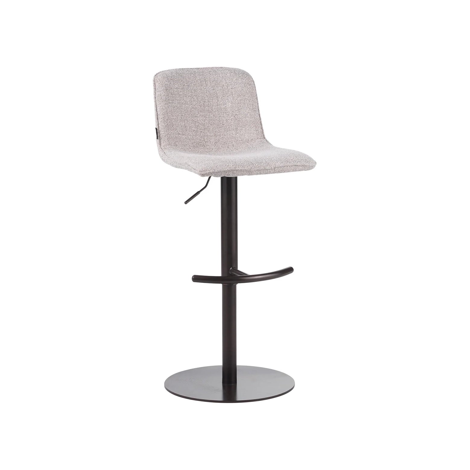Draaibare barkruk Vinga - Polyester off white (60 - 82 cm)