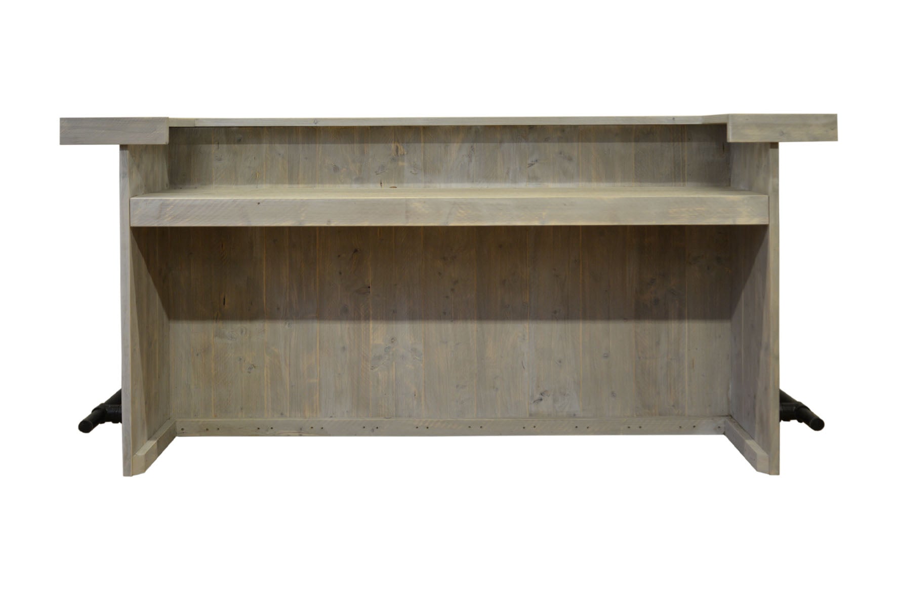 Bar met led-verlichting en steigerbuis