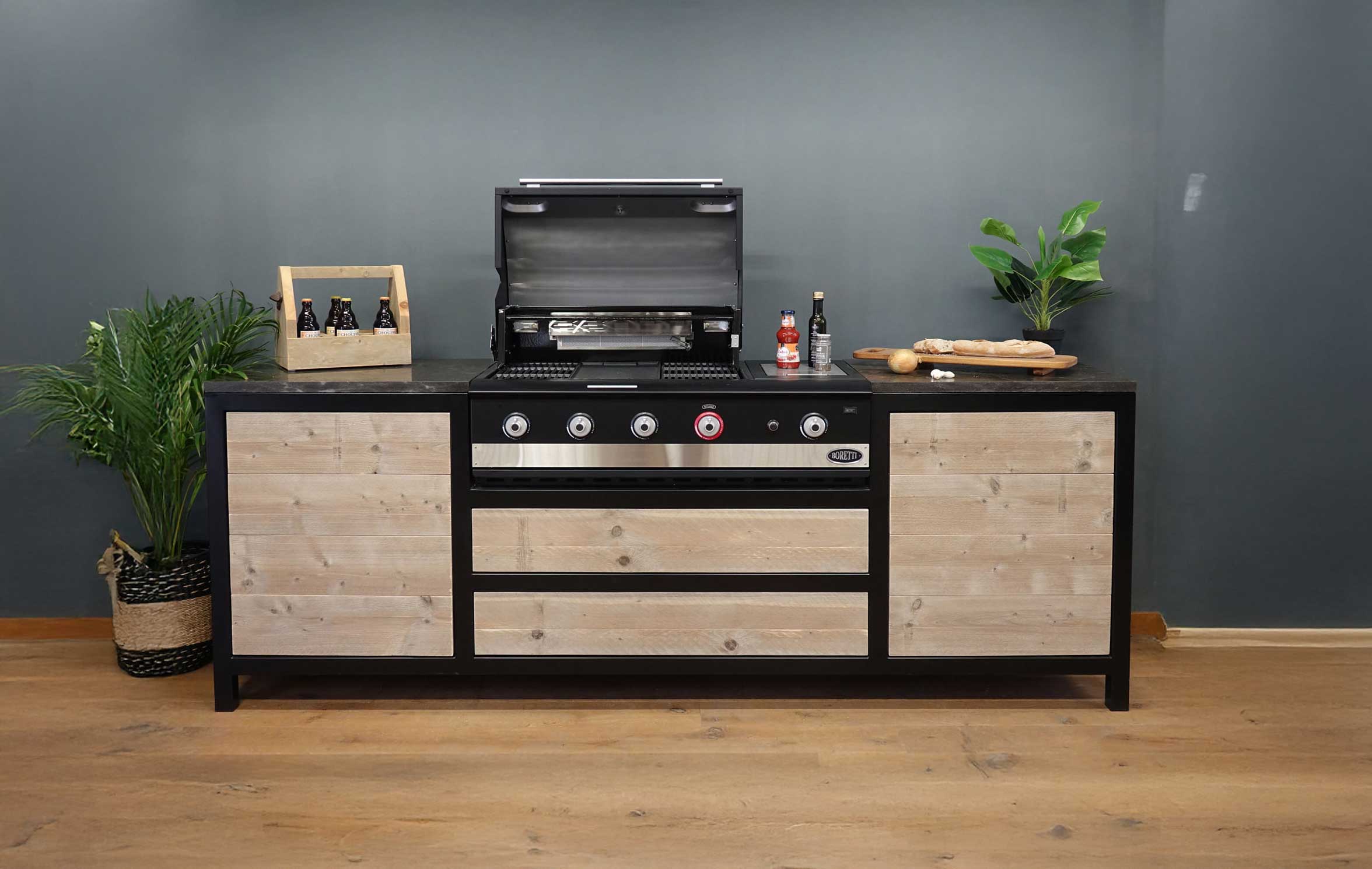 Aussenküche Biak - Gerüstholz