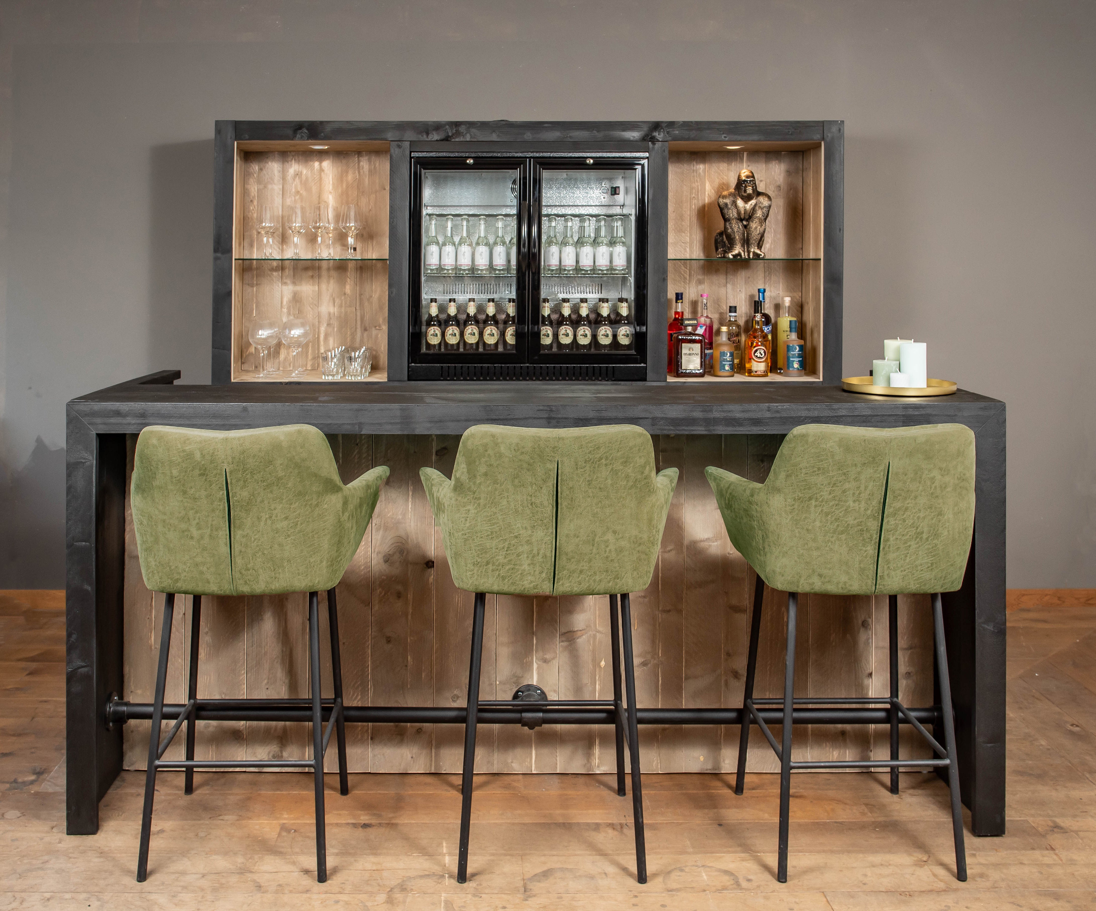 Design Bar en Barkast met LED-verlichting
