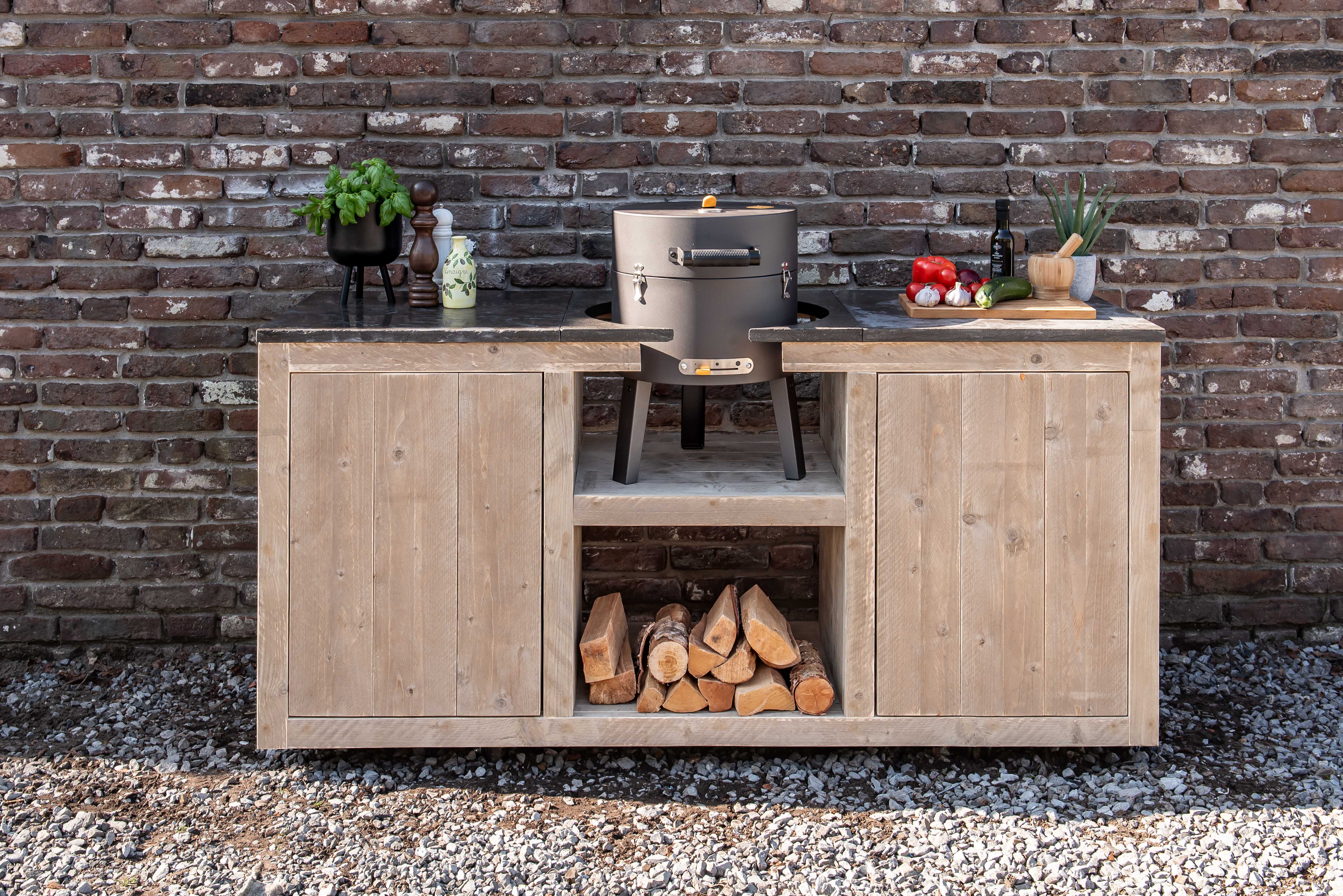 Boretti Tonello - Houtskoolbarbecue