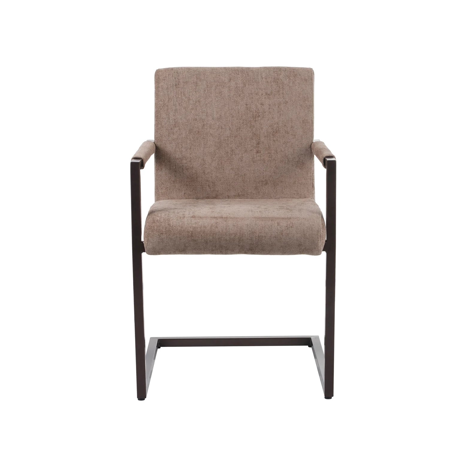 Stuhl Vinga - Samt taupe