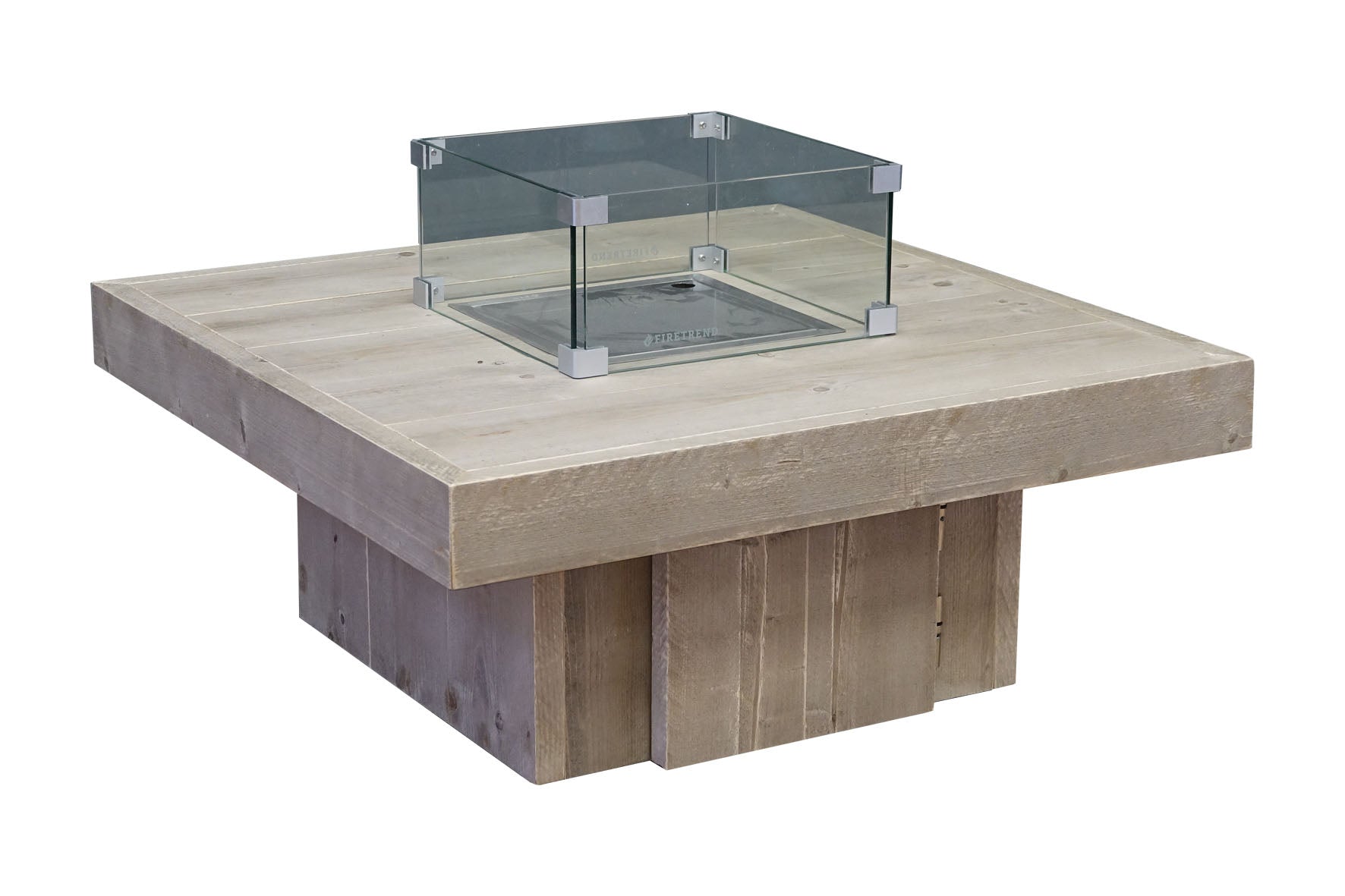 Salontafel met gasbrander